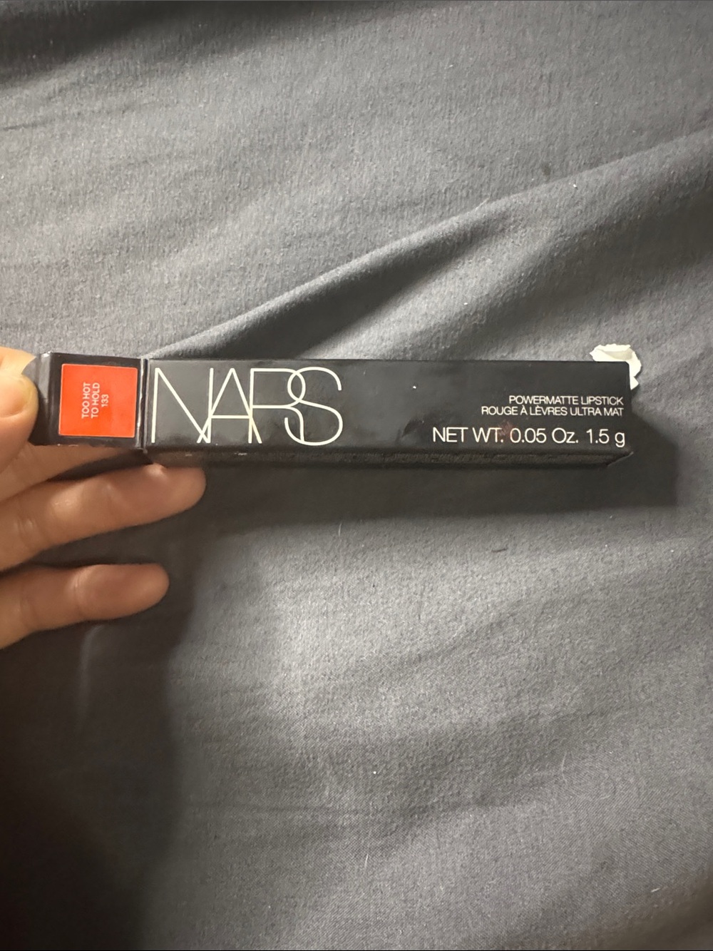 NARS Powermatte Lipstick in Bright Coral-red/orange